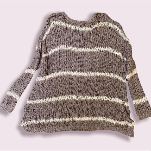 Free People Greenwich Village Striped Sweater - Picture 3 of 6